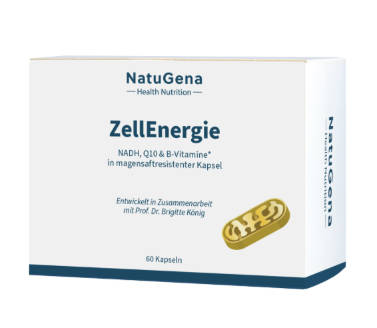 ZellEnergie – Mitochondrien-Formel mit Q10 von NatuGena